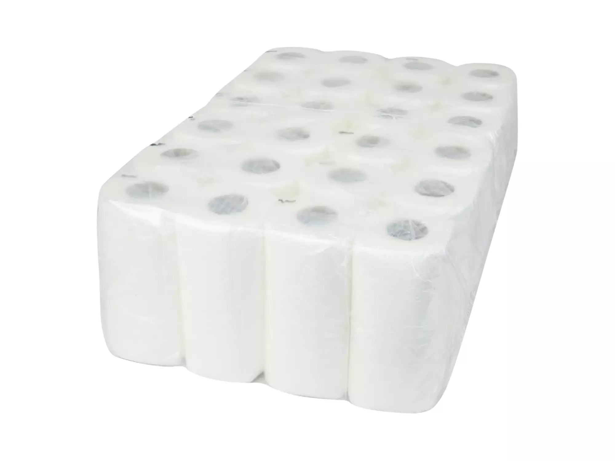 Toiletpapier traditioneel cellulose wit 2-laags 200 vel 12 x 4 rol