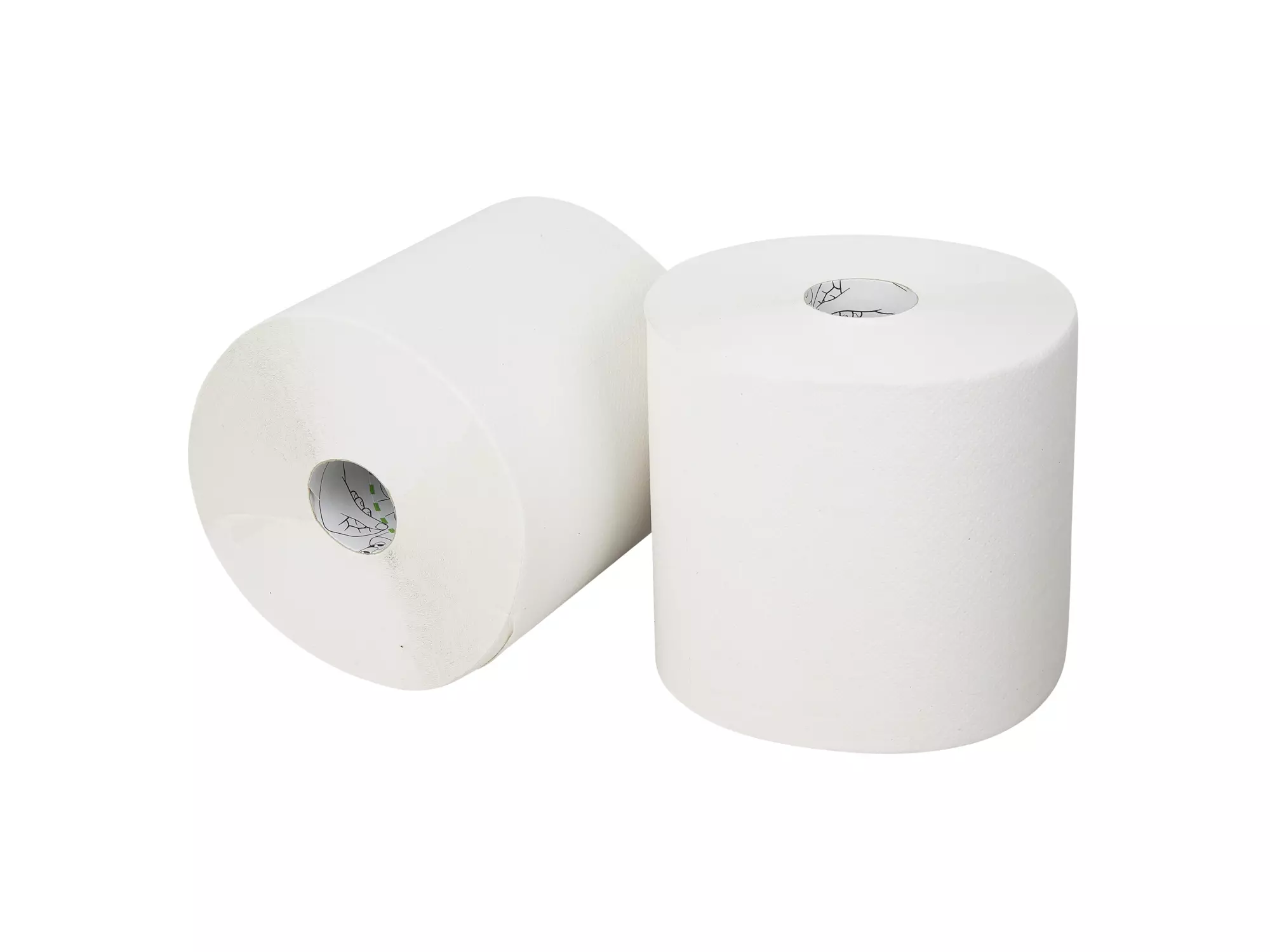 Midi poetspapier recycled 2-laags 130 meter 6 rol