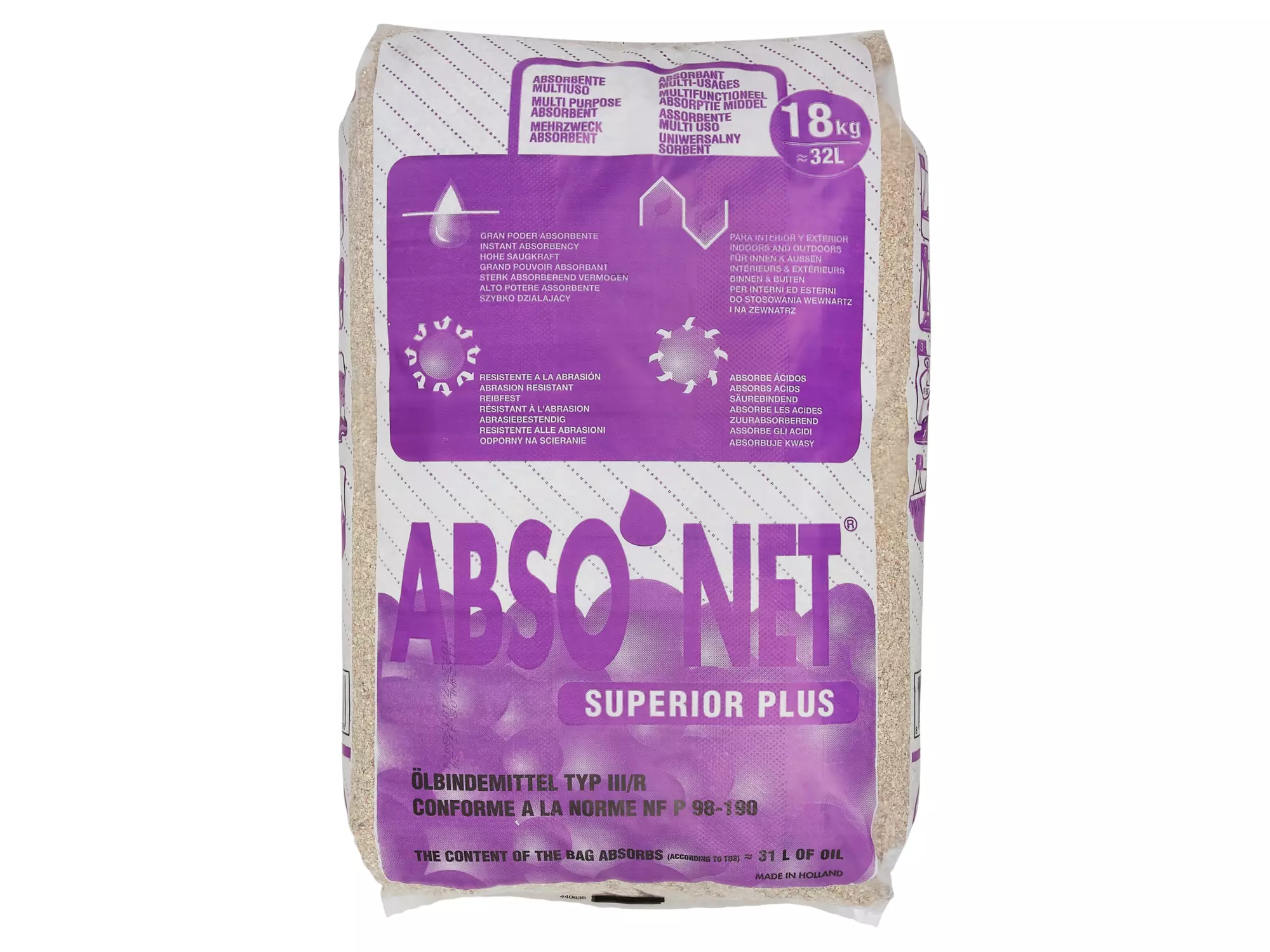 Absorptiekorrels universeel 18 kg zak