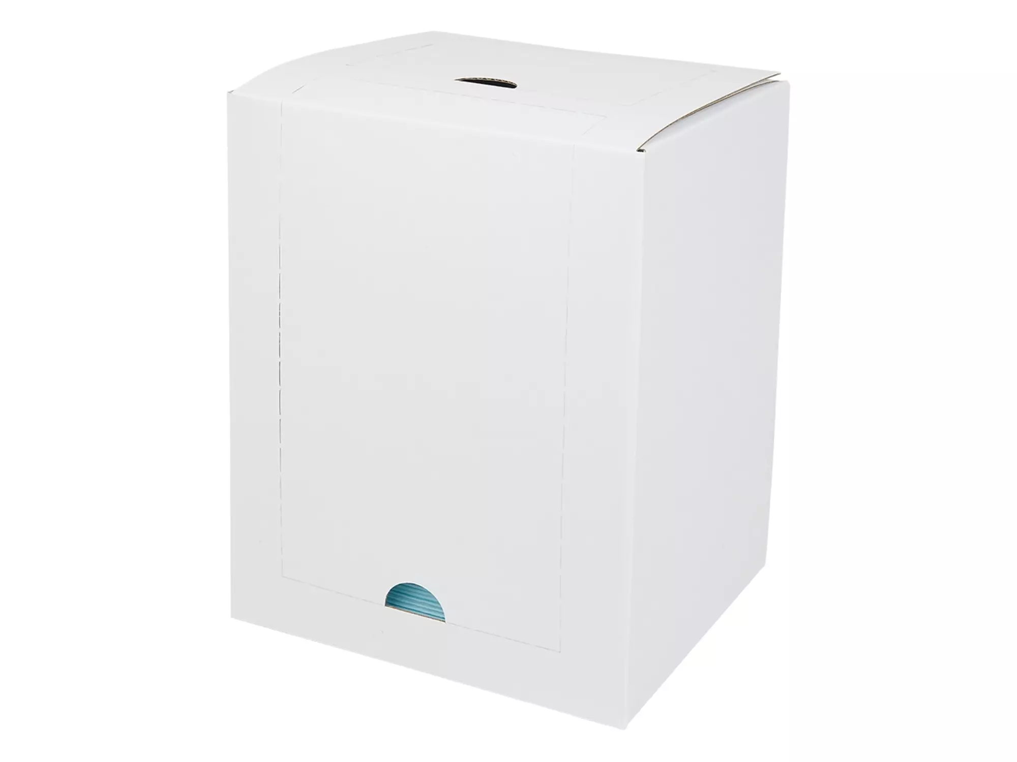 Toptex blauw 42 x 38 cm 4 x 100 doeken in doos