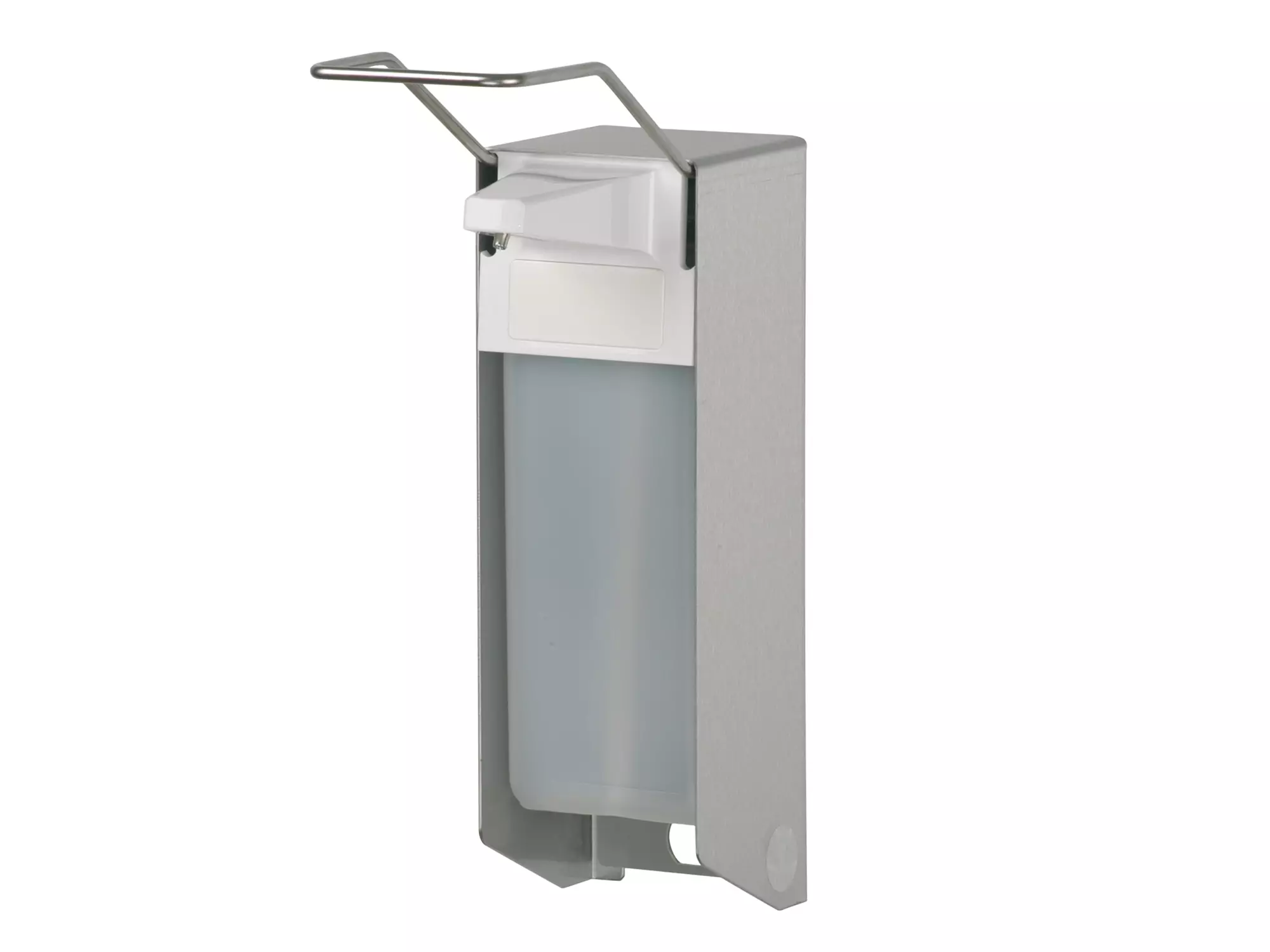 Zeepdispenser lange beugel 1000 ml Ingo-man aluminium