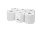 Midi poetspapier recycled 1-laags 300 meter 6 rol