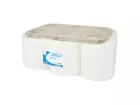 Handdoekrol matic XXL cellulose wit 2-laags 300 meter 6 rol