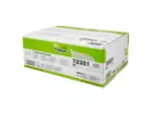 Handdoekpapier v-fold E-Tissue naturel 2-laags 21 x 21,5 cm 15 x 200 sheets