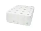 Toiletpapier traditioneel cellulose wit 2-laags 400 vel 10 x 4 rol