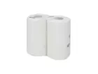 Toiletpapier traditioneel recycled wit 2-laags 400 vel 10 x 4 rol