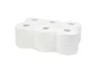 Toiletpapier mini jumbo cellulose wit 2-laags 150 meter 12 rol