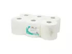 Toiletpapier mini jumbo cellulose wit 2-laags 180 meter 12 rol