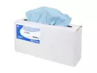 X-wipes blauw 42 x 34 cm 160 doek in dispenserdoos