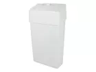 Hygiënebak 23 liter Euro select met wandbevestiging