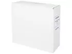 Toiletpapierdispenser maxi jumbo staal wit gemoffeld