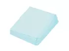 Toptex blauw 42 x 38 cm 4 x 100 doeken in doos