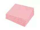 Sopdoek roze A-kwaliteit 1/4 vouw 38 x 40 cm 65 doeken in dispenserdoos