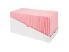 Sopdoek roze A-kwaliteit 1/4 vouw 38 x 40 cm 65 doeken in dispenserdoos