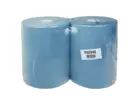 Industriepapier recycled blauw 2-laags 400 meter 2 rol