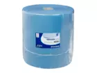 Industriepapier recycled blauw 3-laags 380 meter 1 rol