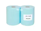 Toptex blauw 38 x 30 cm 2 x 500 doeken op rol
