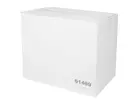 Toptex blauw 42 x 38 cm 4 x 100 doeken in doos