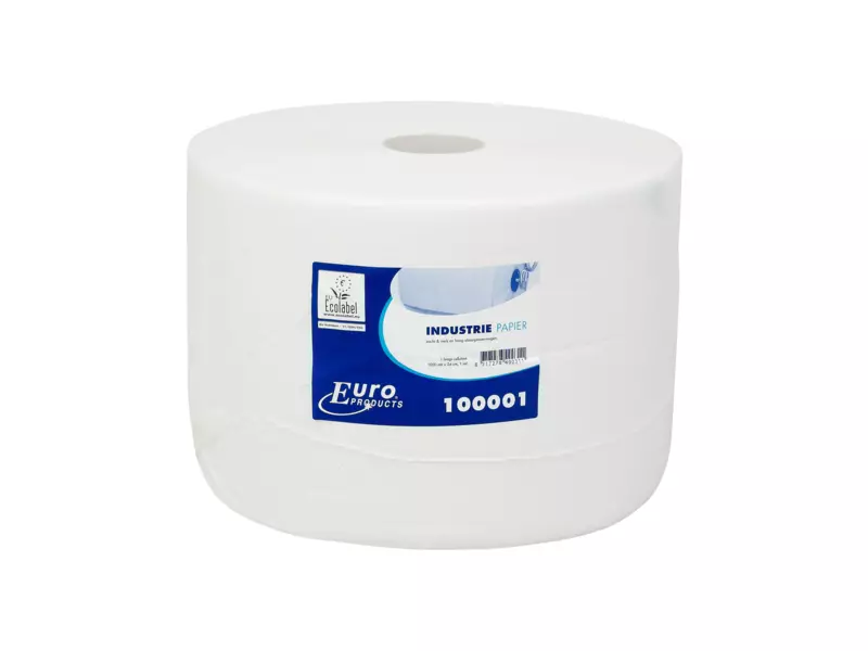 Industriepapier cellulose 1-laags 1000 meter 1 rol