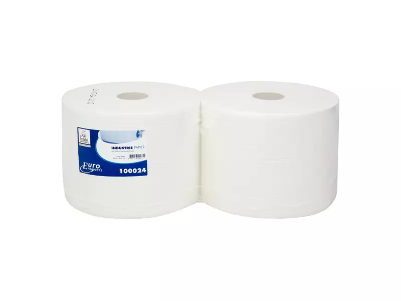 Industriepapier cellulose 1-laags 1000 meter 2 rol