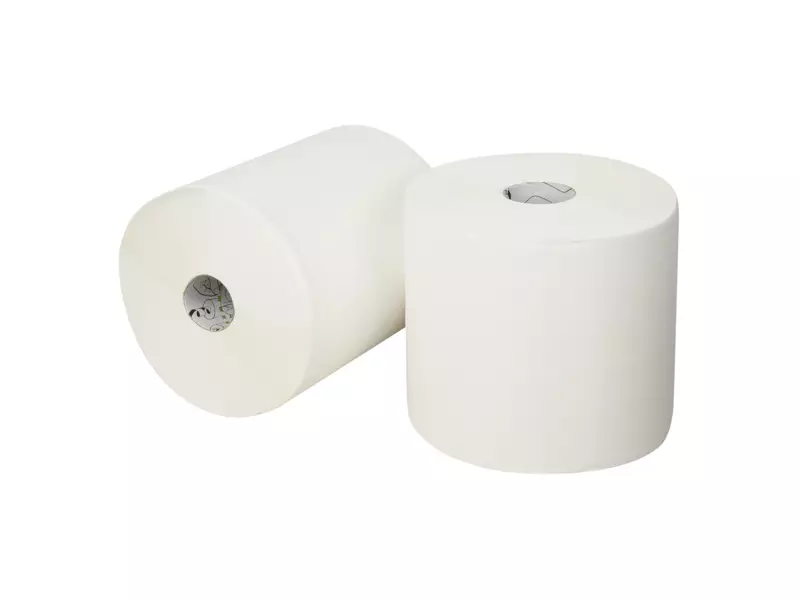 Midi poetspapier cellulose 2-laags 160 meter 6 rol