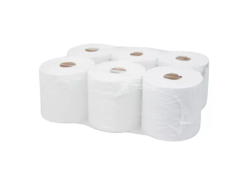 Midi poetspapier recycled 1-laags 275 meter 6 rol