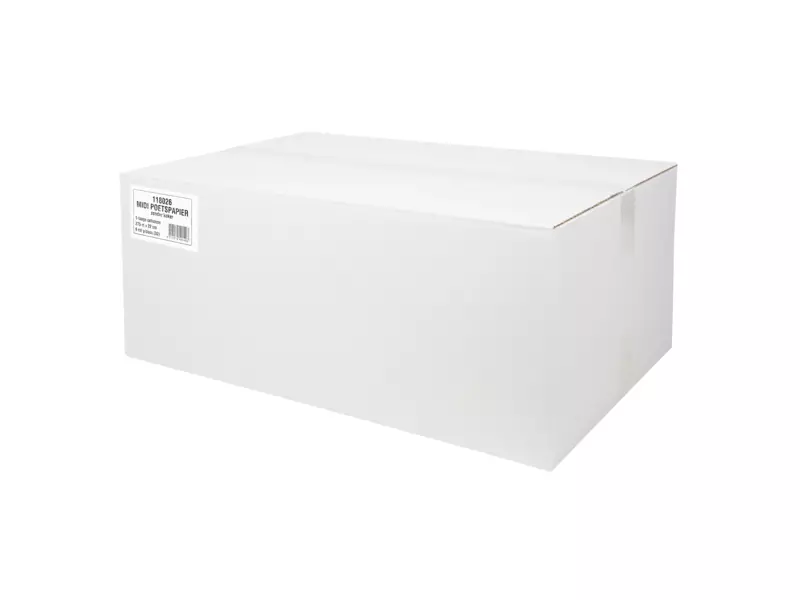 Midi poetspapier coreless cellulose 1-laags 275 meter 6 rol