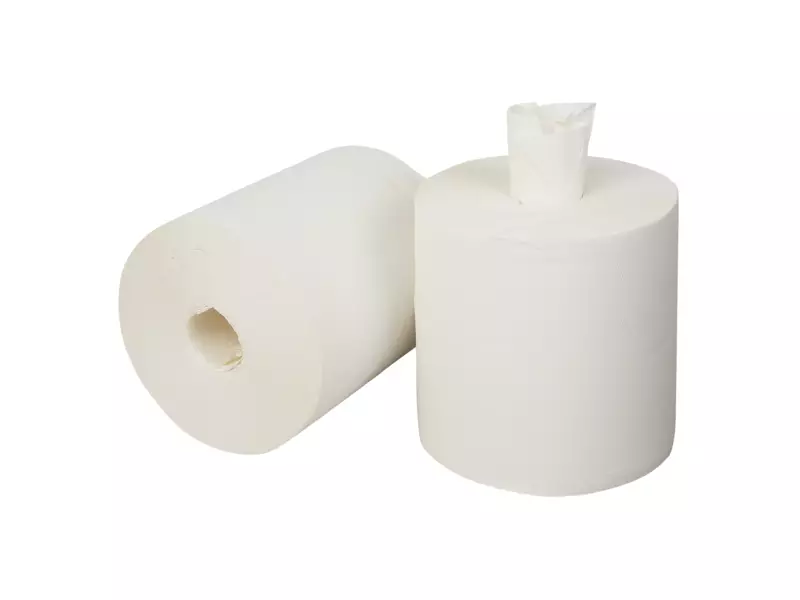 Midi poetspapier coreless cellulose 2-laags 160 meter 6 rol