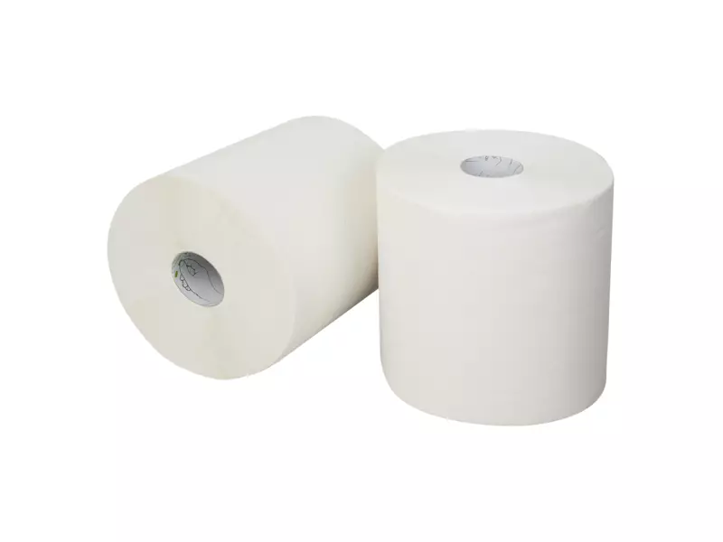 Midi poetspapier recycled 2-laags 108 meter - 6 rol