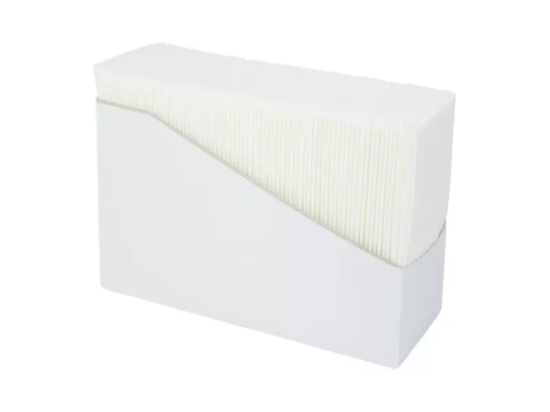Servetten met slit 1/8 fold Airlaid 1-laags wit 40 x 40 cm 8 x 75 sheets