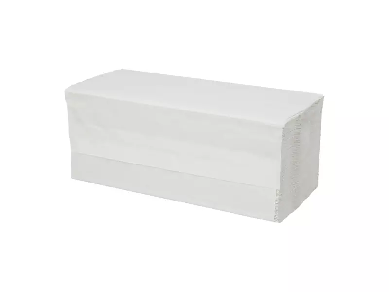 Handdoekpapier v-fold recycled wit 2-laags 22 x 22.5 cm 20 x 200 sheets