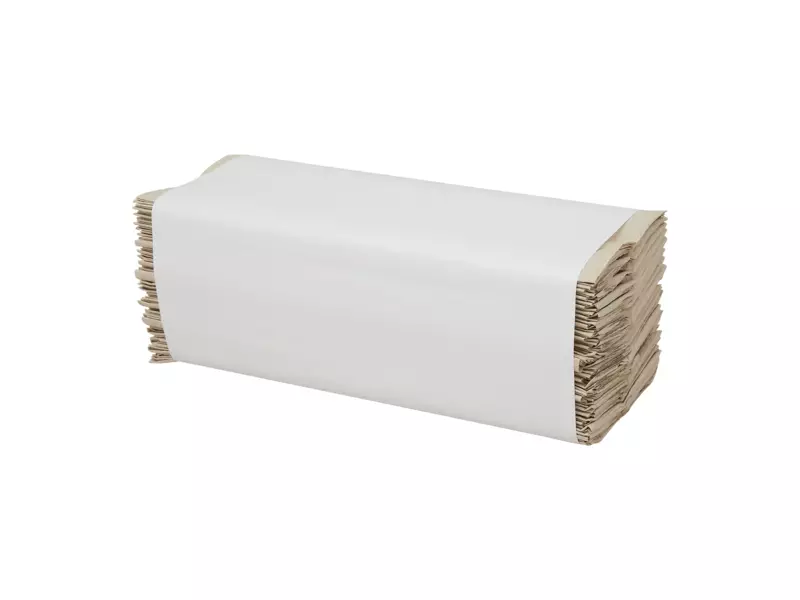 Handdoekpapier v-fold recycled wit 2-laags 22 x 25 cm 20 x 160 sheets