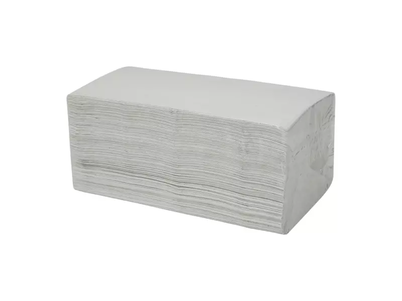 Handdoekpapier v-fold recycled naturel 2-laags 22 x 22,5 cm 20 x 250 sheets