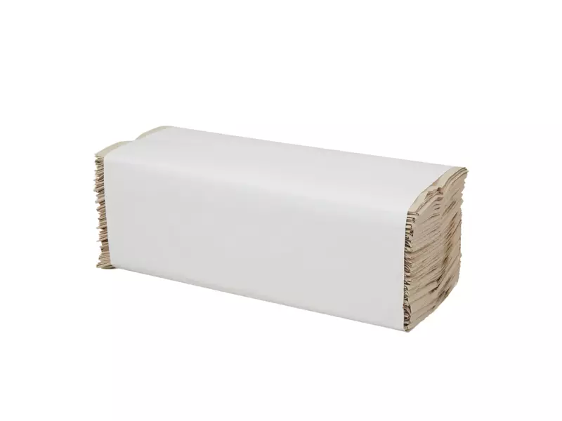 Handdoekpapier C-fold Recycled Naturel 1-laags 33 x 25 cm 24 x 150 sheets