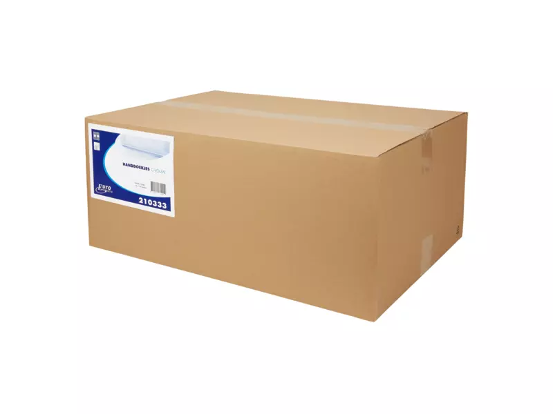 Handdoekpapier C-fold Recycled Naturel 1-laags 33 x 25 cm 24 x 150 sheets