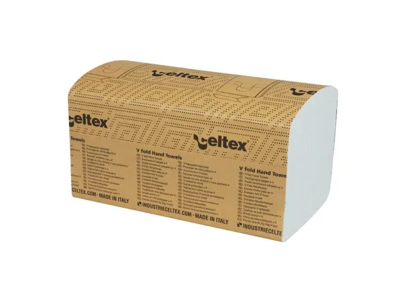 Handdoekpapier V-fold flushable 3-laags 21 x 21,5 cm 15 x 170 sheets