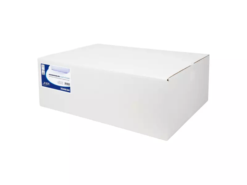 Handdoekpapier m-fold cellulose wit 2-laags 32 x 20 cm 20 x 150 sheets