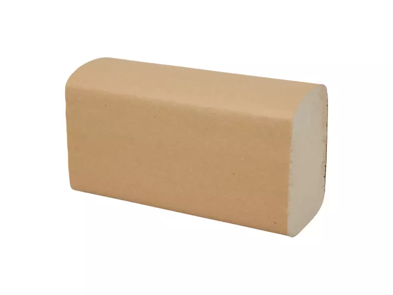 Handdoekpapier z-fold E-Tissue naturel 2-laags 24 x 20.5 cm 25 x 150 sheets