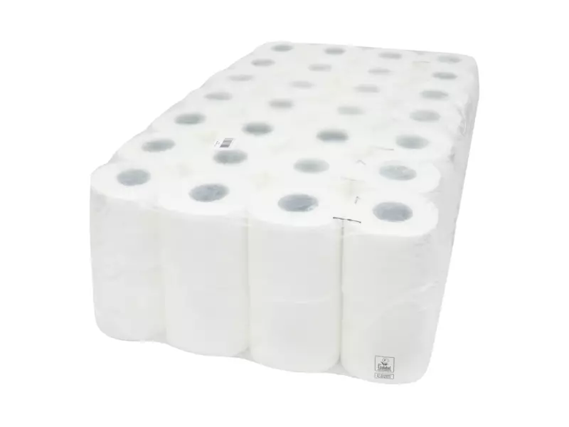 Toiletpapier traditioneel cellulose wit 3-laags 250 vel 7 x 8 rol