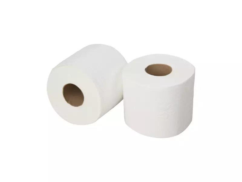 Toiletpapier traditioneel cellulose wit 2-laags 400 vel 10 x 4 rol