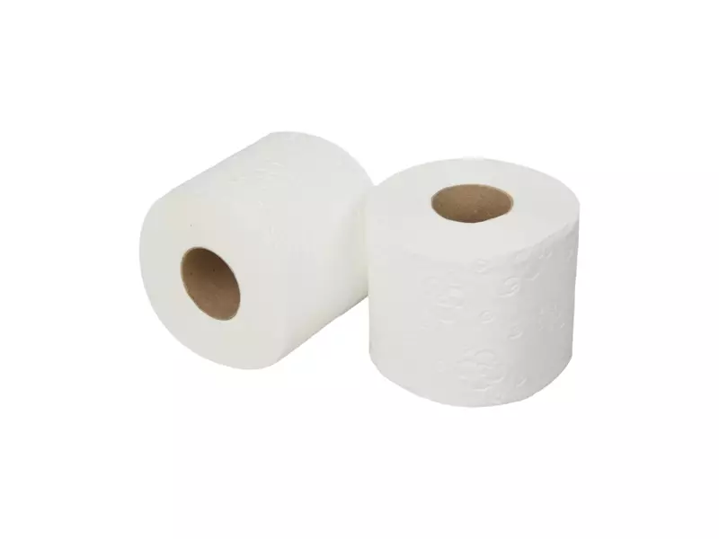 Toiletpapier traditioneel cellulose wit 4-laags 150 vel 9 x 8 rol