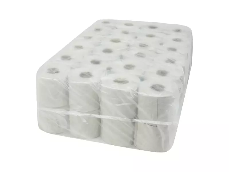 Toiletpapier traditioneel recycled naturel 1-laags 400 vel 12 x 4 rol