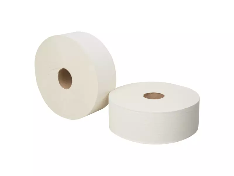 Toiletpapier maxi jumbo recycled wit 2-laags 380 meter 6 rol