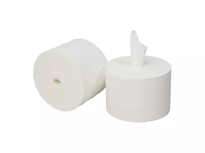 Toiletpapier zonder koker cellulose 2-laags 900 vel 36 rol