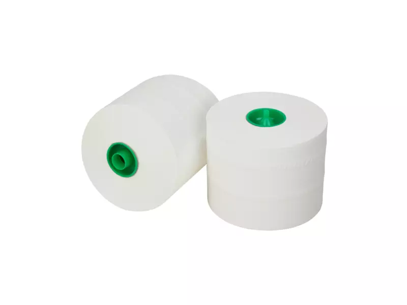 Toiletpapier met dop cellulose wit 2-laags 100 meter 36 rol