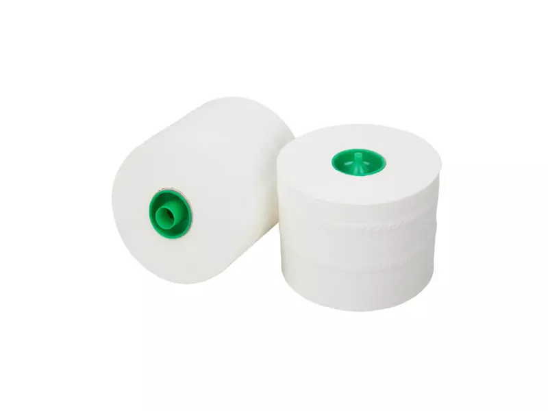 Toiletpapier met dop cellulose wit 3-laags 65 meter 36 rol