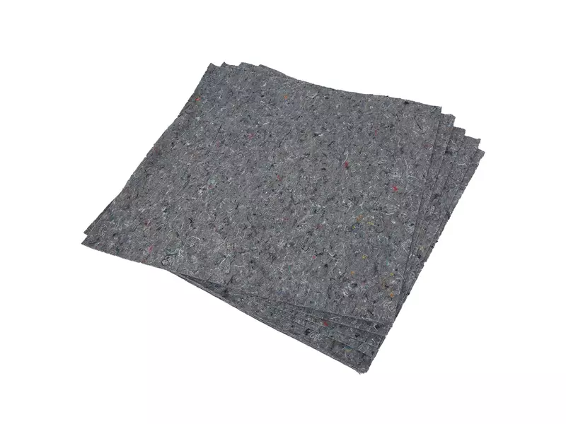 Wegwerpdoek donkerbont 38,5 x 38,5 cm 5 kg in dispenserdoos