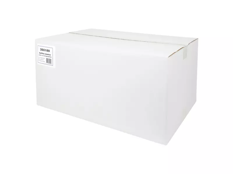 Soft tex wit 30,5 x 31,5 cm 18 x 56 doeken in doos