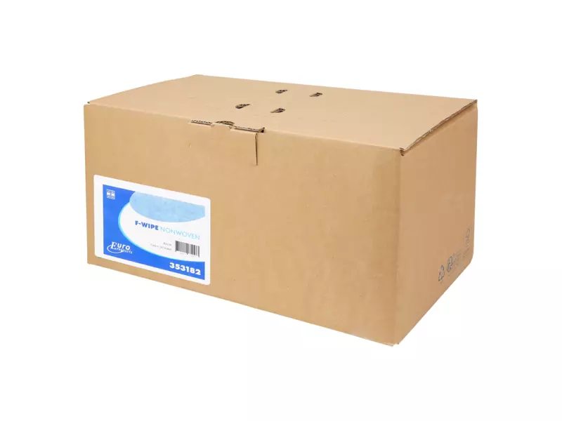 F-wipes blauw 42 x 40 cm 2 x 120 doeken in doos