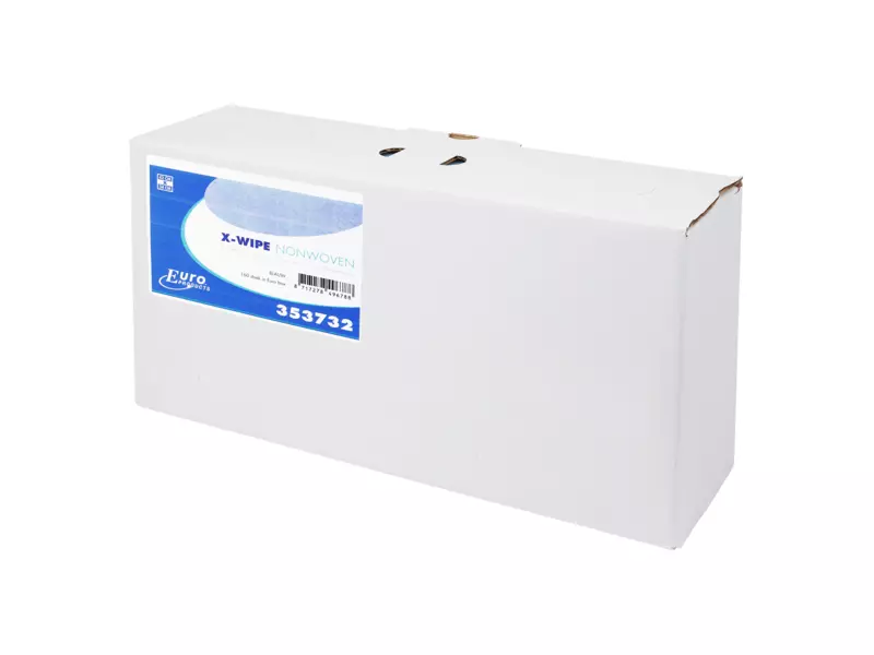 X-wipes blauw 42 x 34 cm 160 doek in dispenserdoos